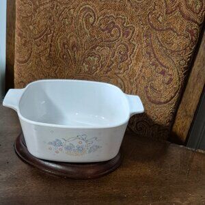 Vintage Corning Ware Country Cornflower Casserole Dish A-1 1/2-B - NO LID - 1.5L